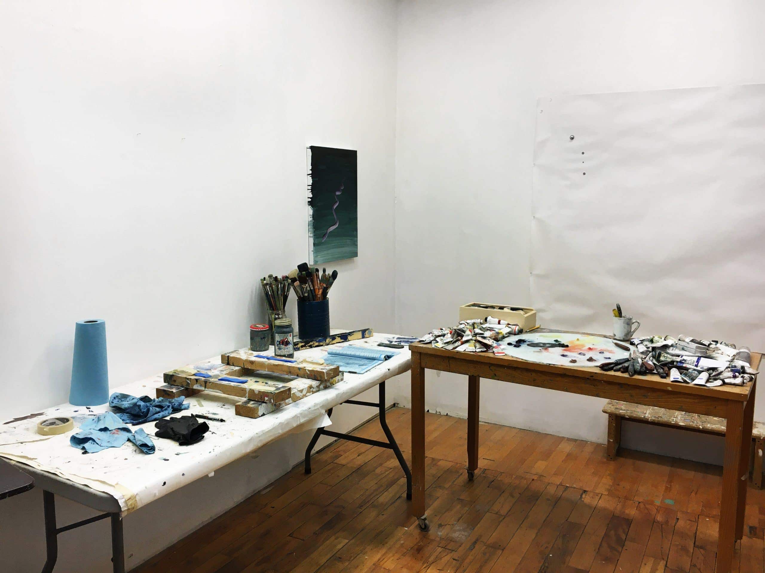 Laura Findlay work table