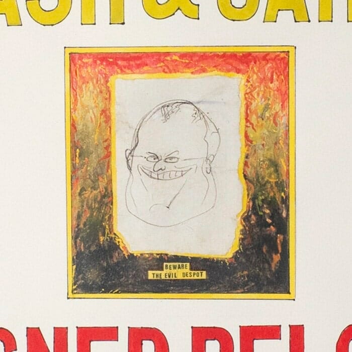 John Will Greed'l Get You beware the evil despot artwork