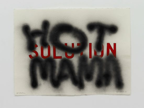 Hot Solution | 2020 | mixed media on paper | 22 x 30 in.