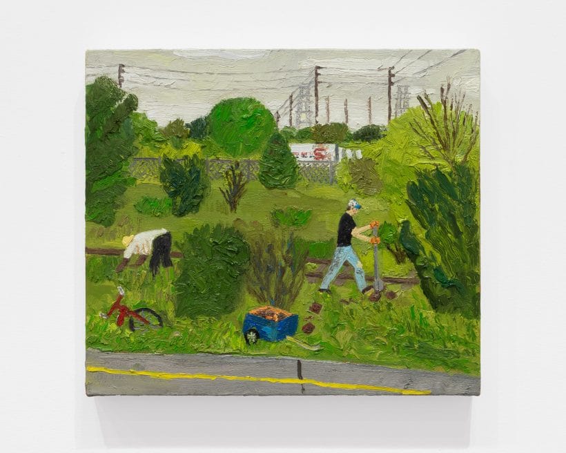 PATRICK DUNFORD | Salvagers | 2024 | 14 x 16 in. | oil on canvas